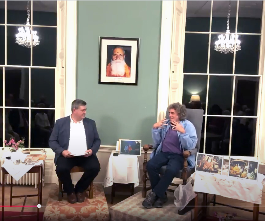 Paul Mason speaks about Guru Dev, Swami Brahmananda Saraswati