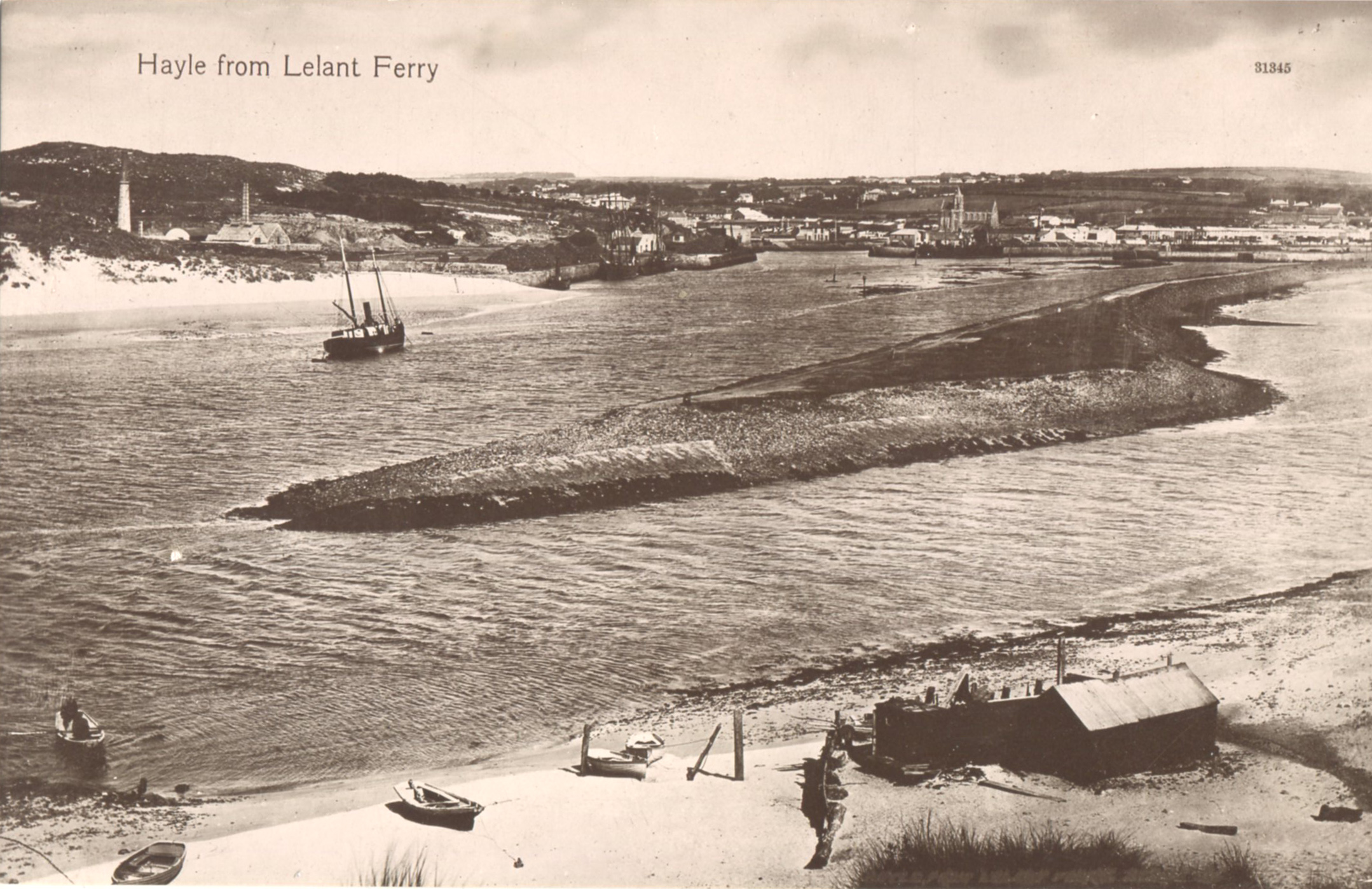 Lelant to Hayle ferry to The Spit