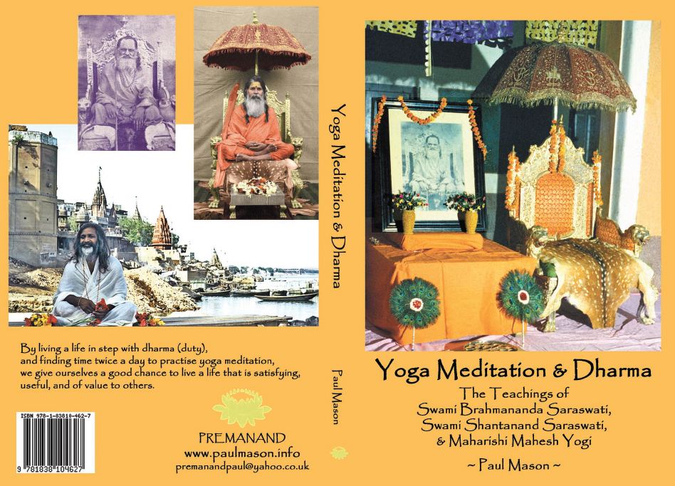Yoga Meditation & Dharma, Paul Mason